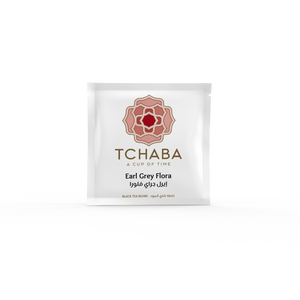 TCHABA Luxury Tea Box White with Selected of 72 Sachets AM, PM