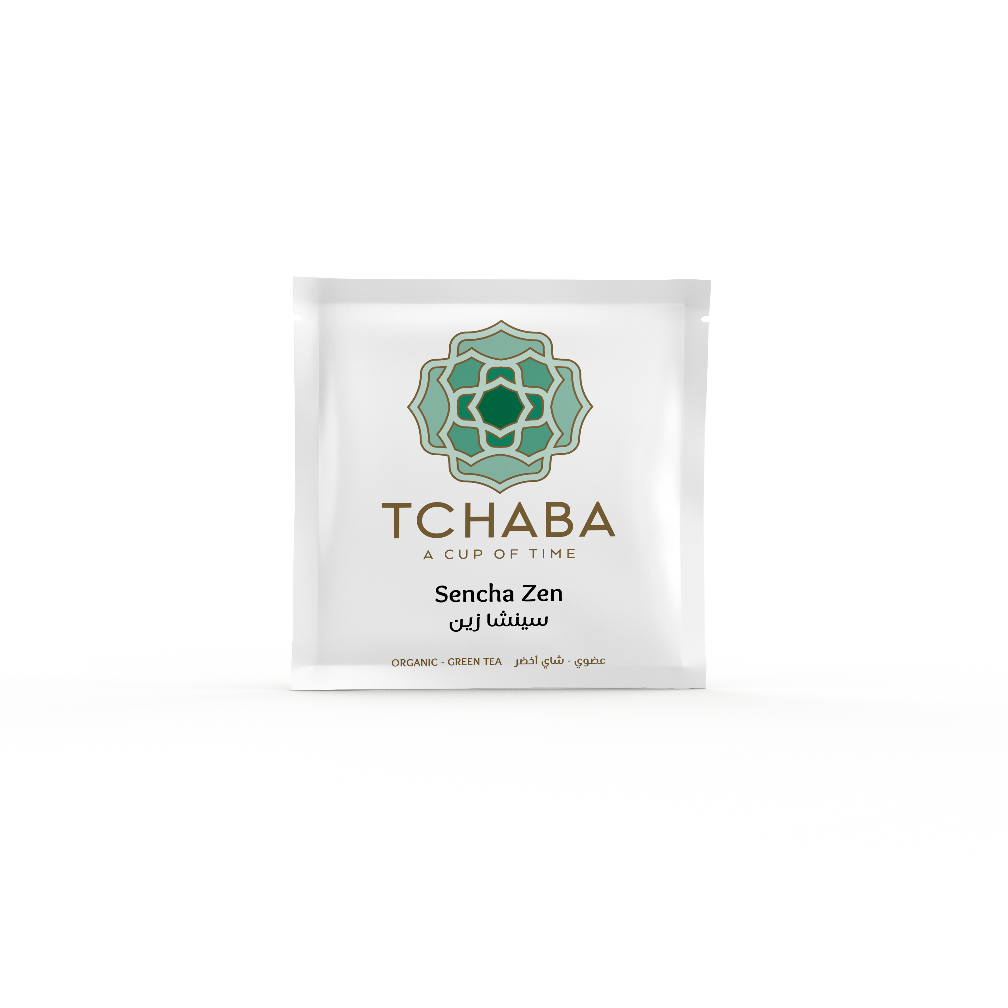 TCHABA Luxury Tea Box White with Selected of 72 Sachets AM, PM & Herbal