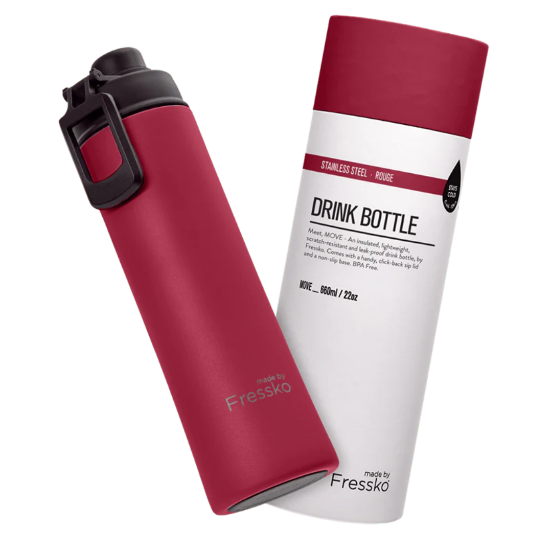 Fressko MOVE Bottle – 660ml / 22oz – Stainless Steel
