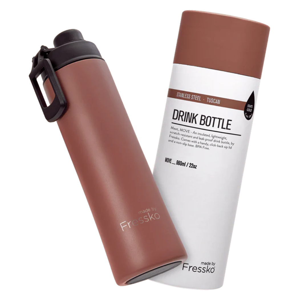 Fressko MOVE Bottle – 660ml / 22oz – Stainless Steel