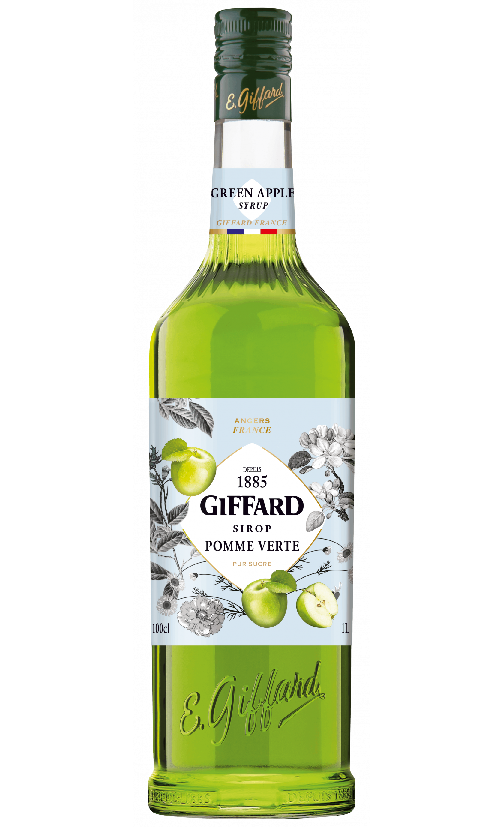 GIFFARD - GREEN APPLE SYRUP 100CL