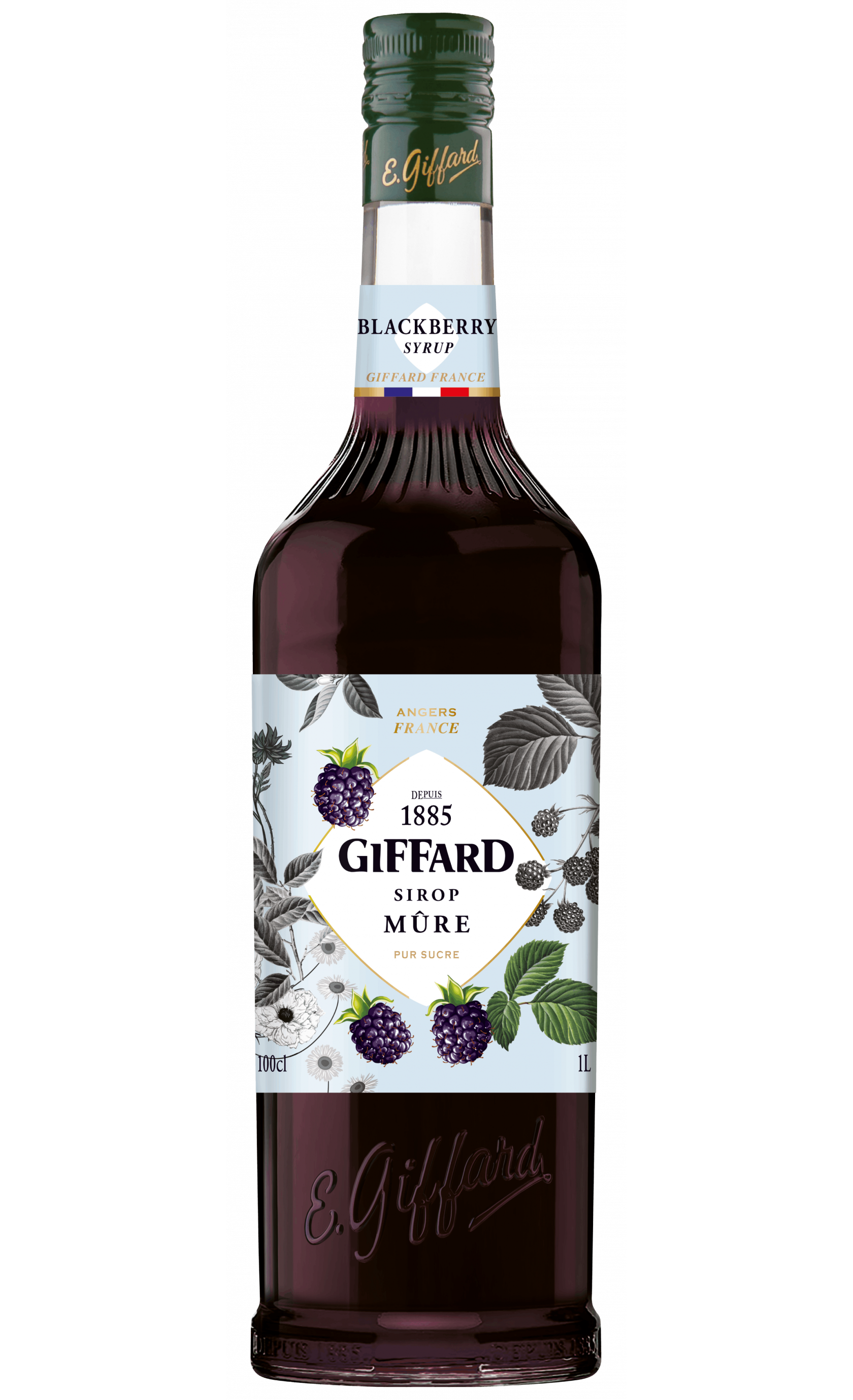 GIFFARD - BLACKBERRY SYRUP 100CL