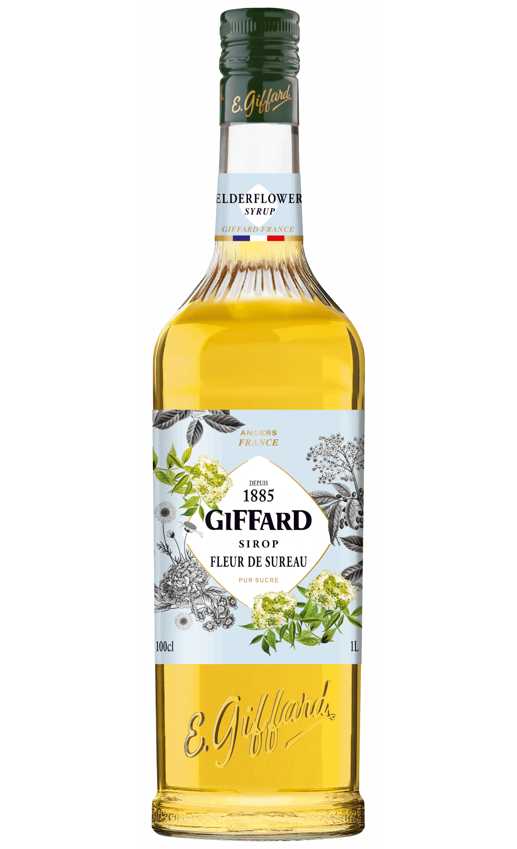 GIFFARD - ELDERFLOWER SYRUP 100CL