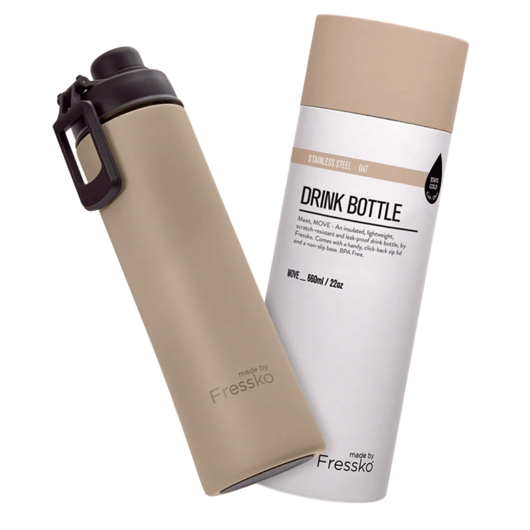 Fressko MOVE Bottle – 660ml / 22oz – Stainless Steel