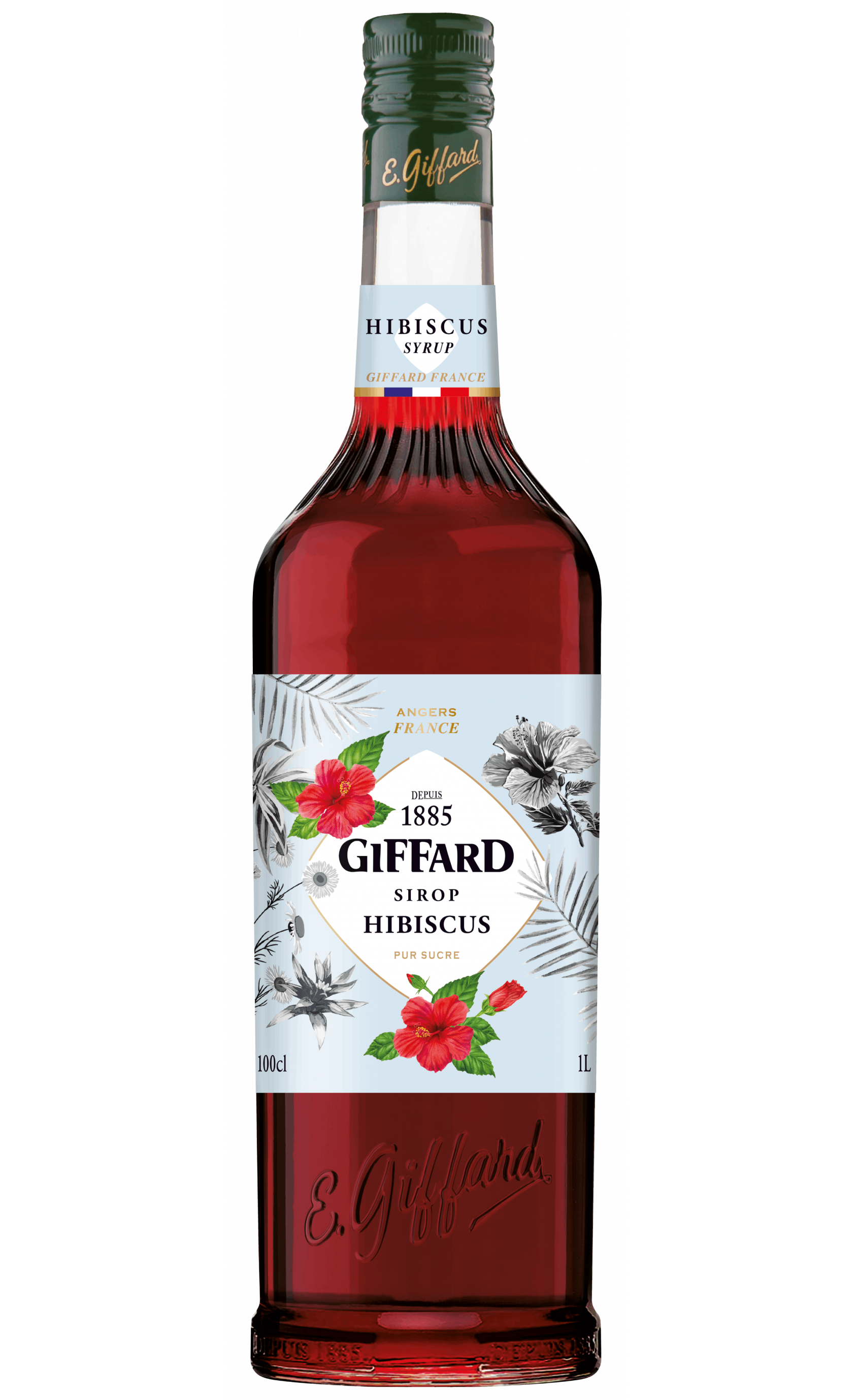 GIFFARD - HIBISCUS SYRUP 100CL