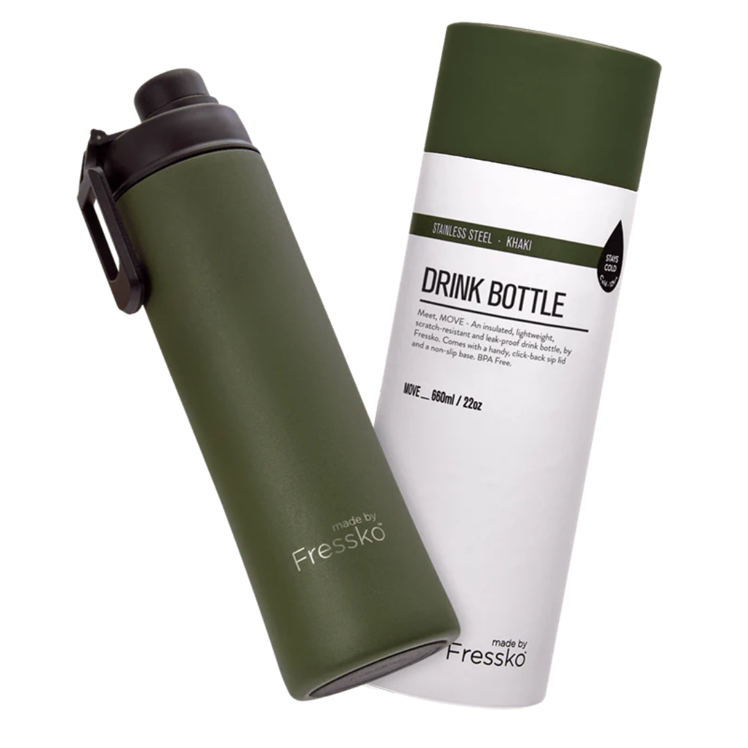 Fressko MOVE Bottle – 660ml / 22oz – Stainless Steel
