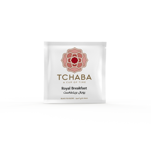 TCHABA Luxury Tea Box White with Selected of 72 Sachets of 9 Mixed Blends