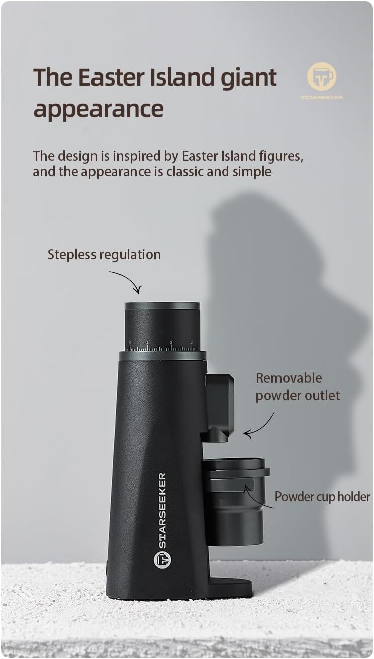 Hiroia x Starseeker - Edge Ti Burr Grinder EU