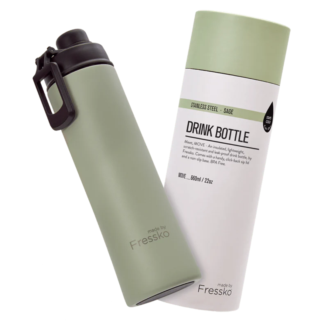 Fressko MOVE Bottle – 660ml / 22oz – Stainless Steel