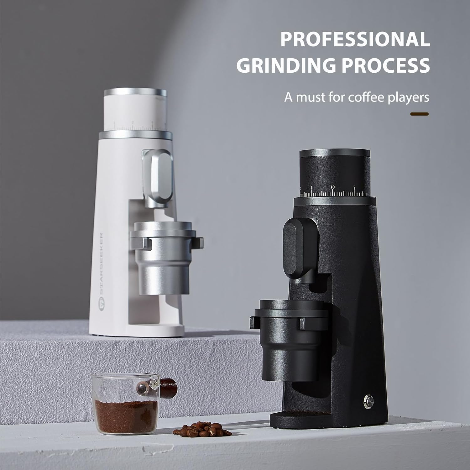 Hiroia x Starseeker - Edge Ti Burr Grinder EU