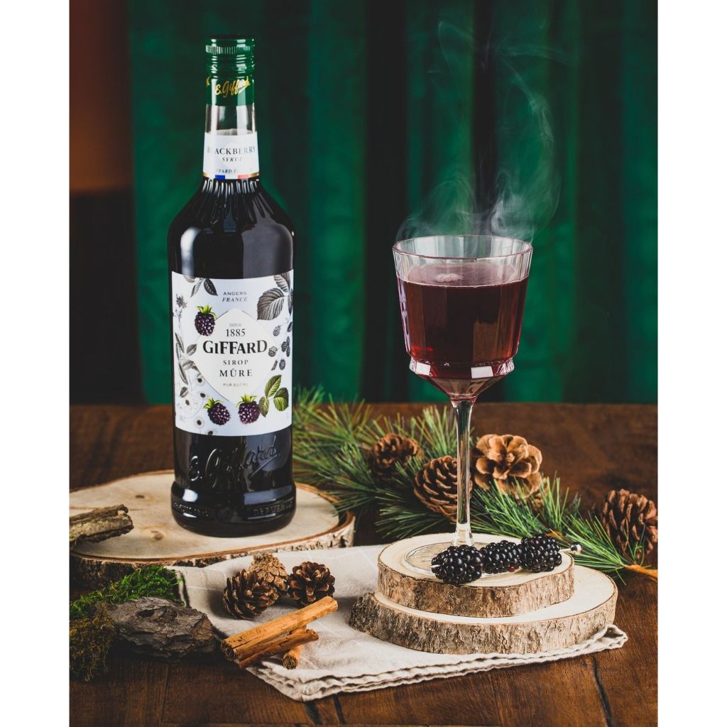 GIFFARD - BLACKBERRY SYRUP 100CL