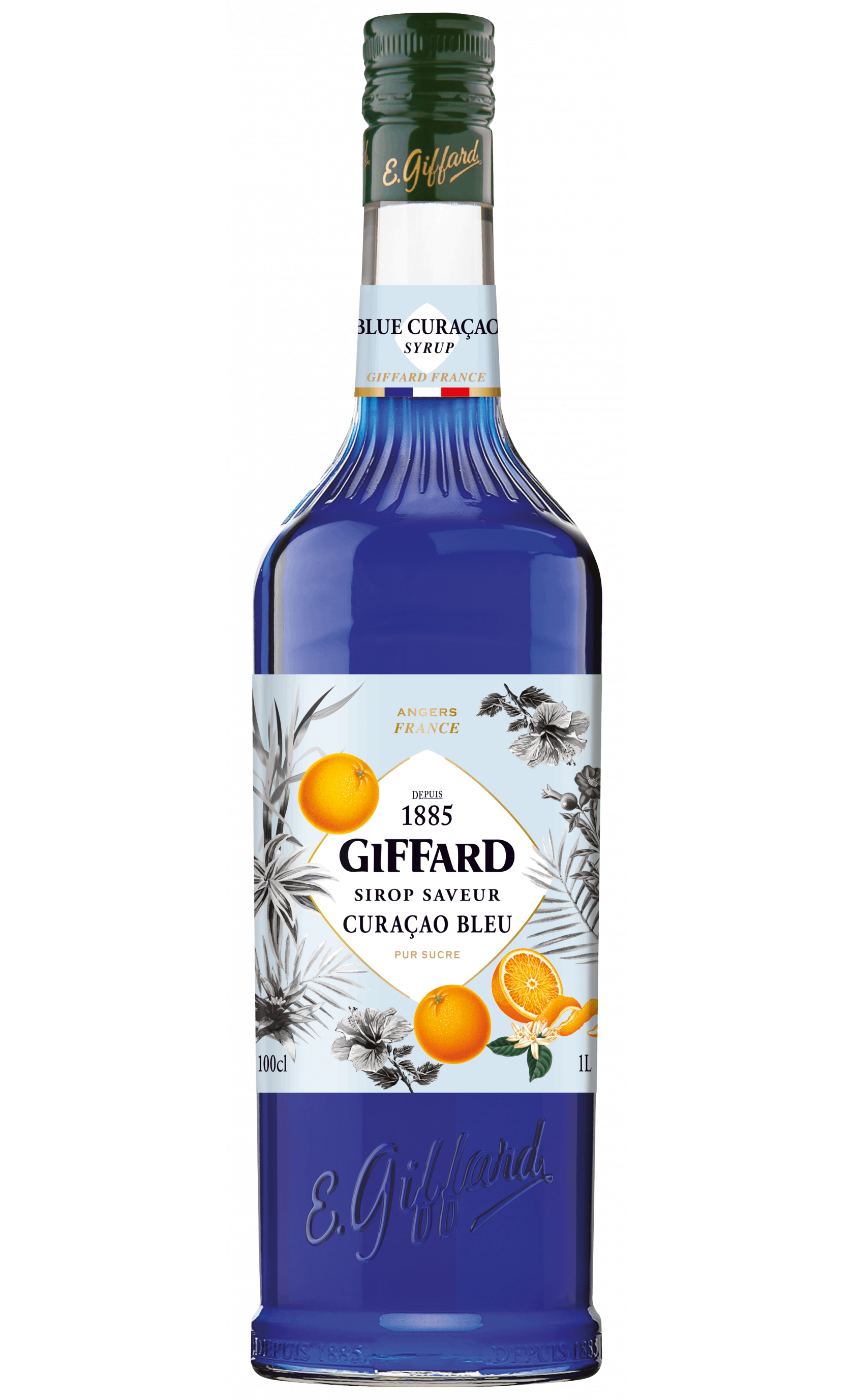 GIFFARD - BLUE CURACAO SYRUP 100CL