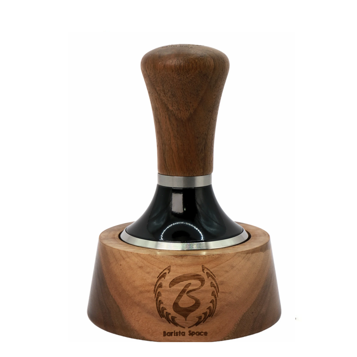 Coffee Wooden Handle Tamper + Holder set 58mm