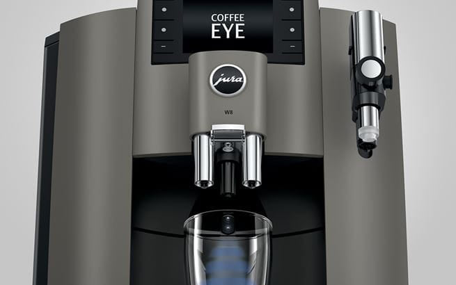 Jura W8 Coffee Machine Dark Inox