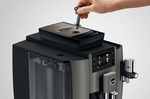 Jura W8 Coffee Machine Dark Inox