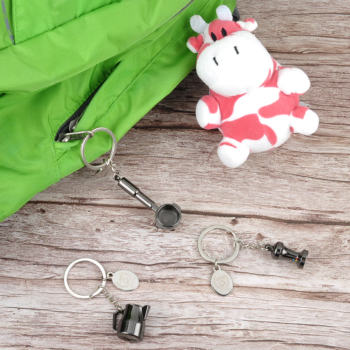 Barista Space Key Chains