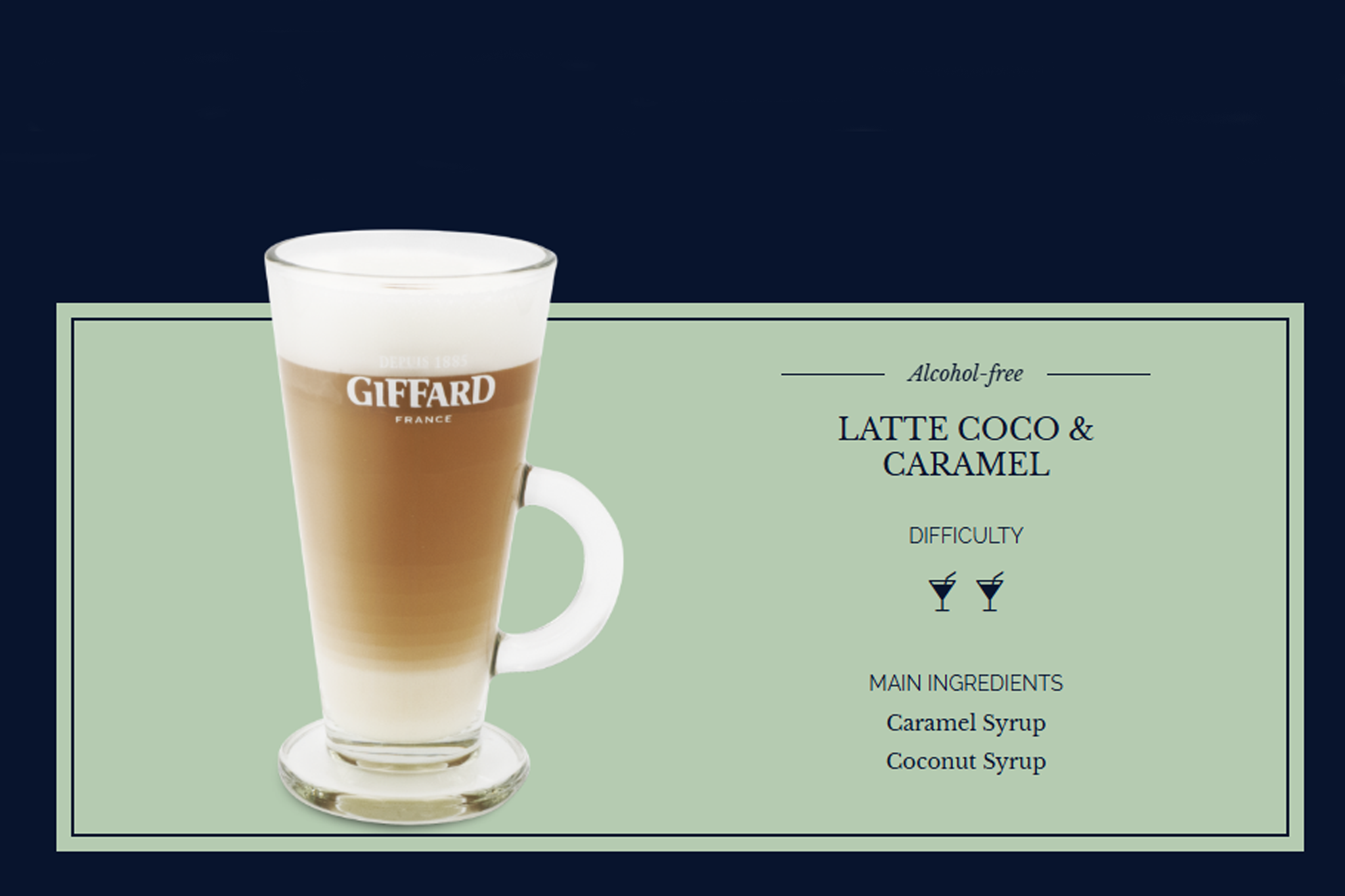 GIFFARD - SALTED CARAMEL SYRUP 100CL