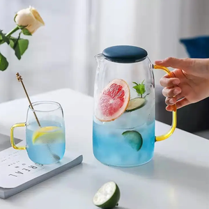 GLASS Pitcher (1PC 1500ml + 2PCS CUP 300ml)