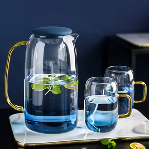 GLASS Pitcher (1PC 1500ml + 2PCS CUP 300ml)