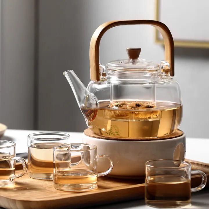 GLASS TEAPOT 900ml