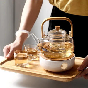 GLASS TEAPOT 900ml