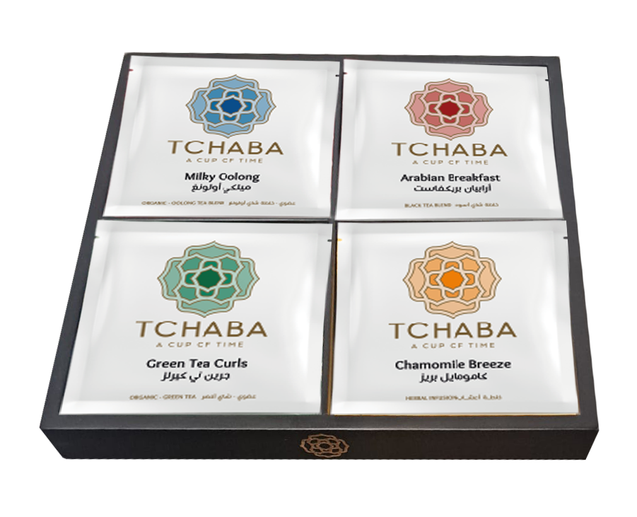 Tchaba The Gift Box with  Mixed 20 Tea Sachets