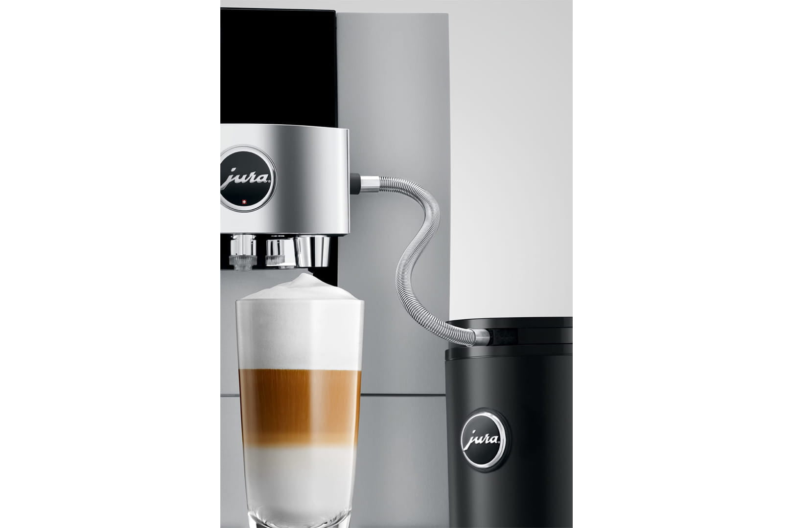 JURA - Milk pipe with stainless steel casing