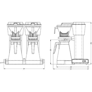 Moccamaster  KBGT 20 (Professional)