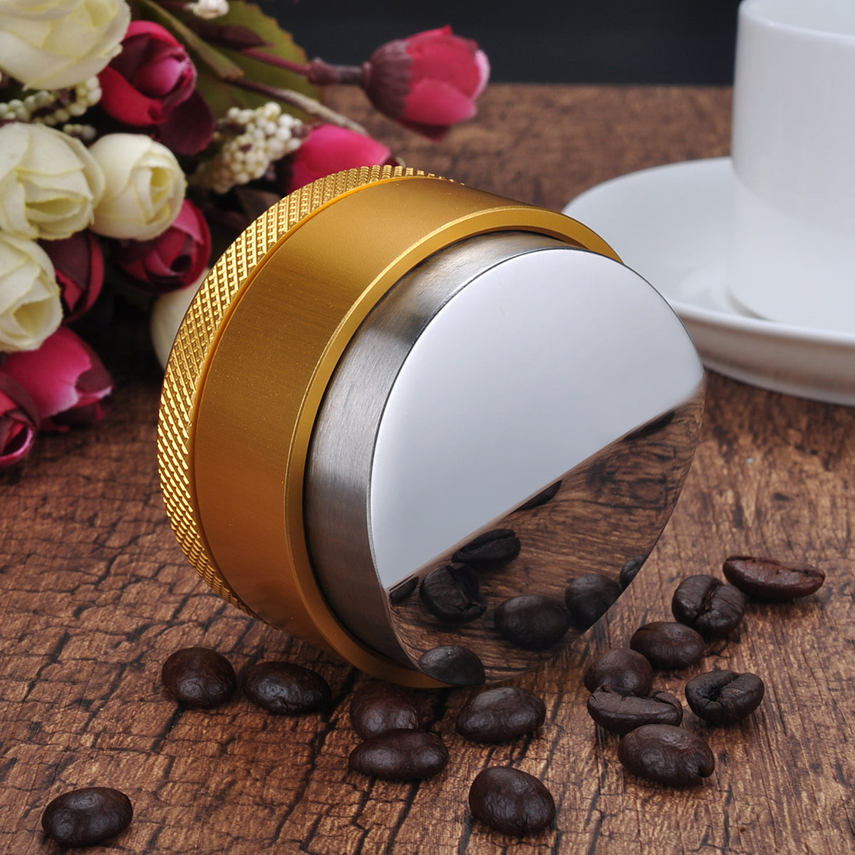 Barista Space - C2 Coffee Tamper Gold 58mm - Coffeedesk